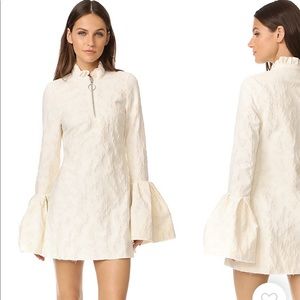 Bell sleeve mini dress